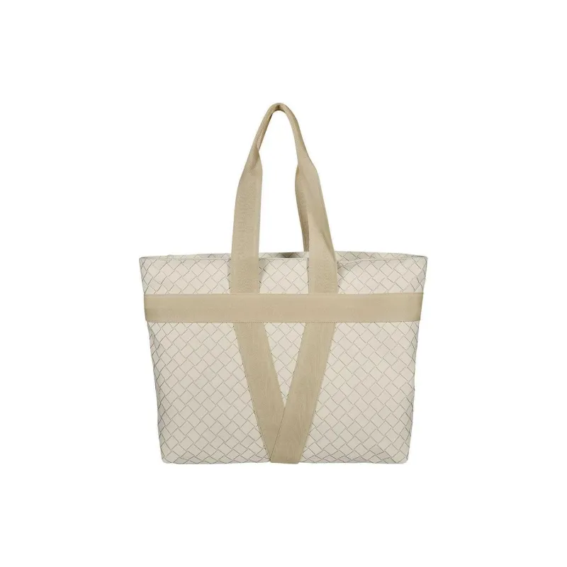 Bottega Veneta Polyurethane Tote Bag, Shopping Bag, Handbag Men's Beige-1