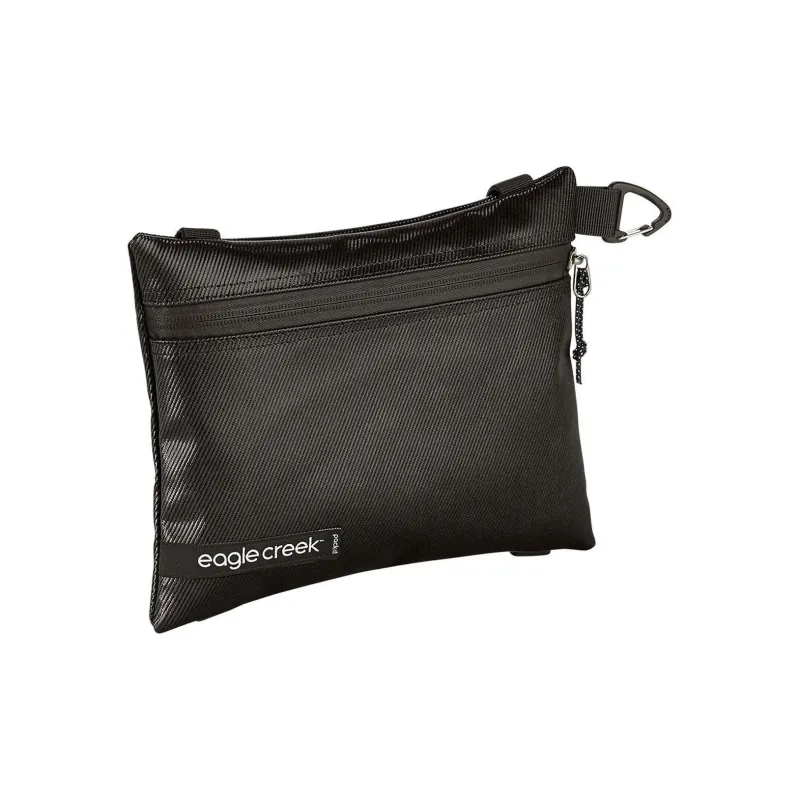 EAGLE CREEK Recycled Polyester Storage Bag Trumpets Unisex Black-1