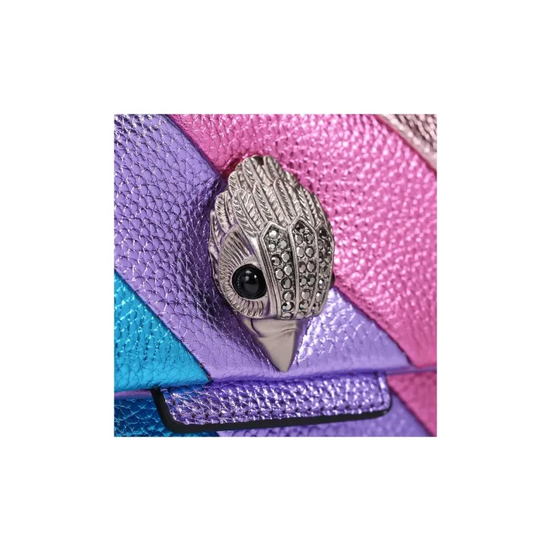 Kurt Geiger London Pebbled Cow Leather Shoulder Bag Crossbody Bag Mini Women's Multicolor-4
