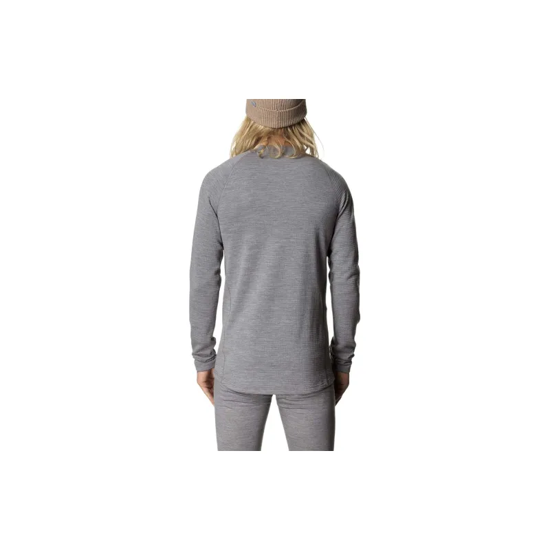 Houdini M's Desoli Thermal Crew Sweatshirt Men's Preppy Gray-1