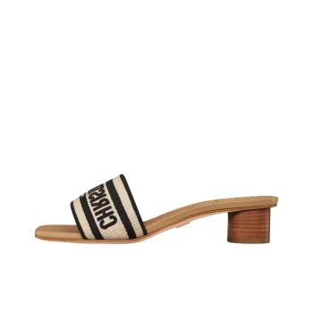 DIOR Dway Slide Slippers 3.5cm Women's Brown