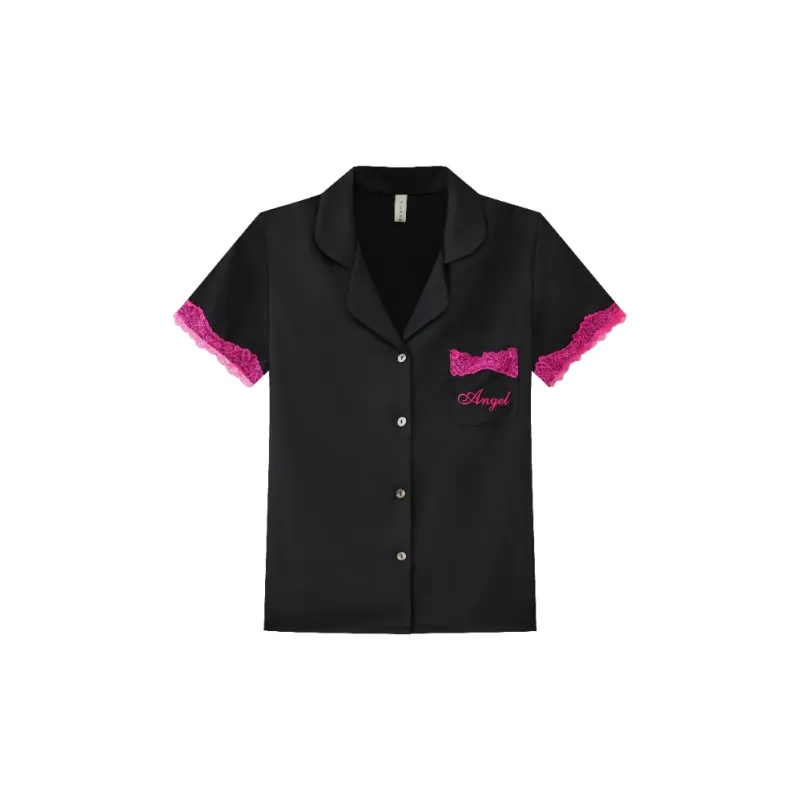 Kosrood Pajama Set Women's Black Enchantress Barbie-1