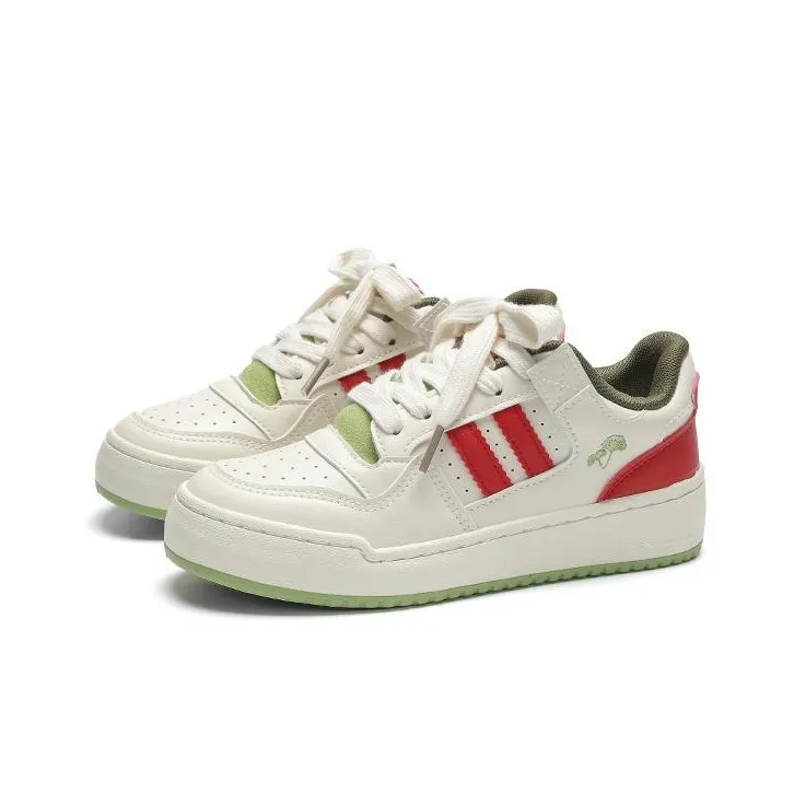 FOREVER 21 Anti-Slip Wear-Resistant Lightweight Breathable Height Increasing Low-Top Skateboard Shoes Unisex-49