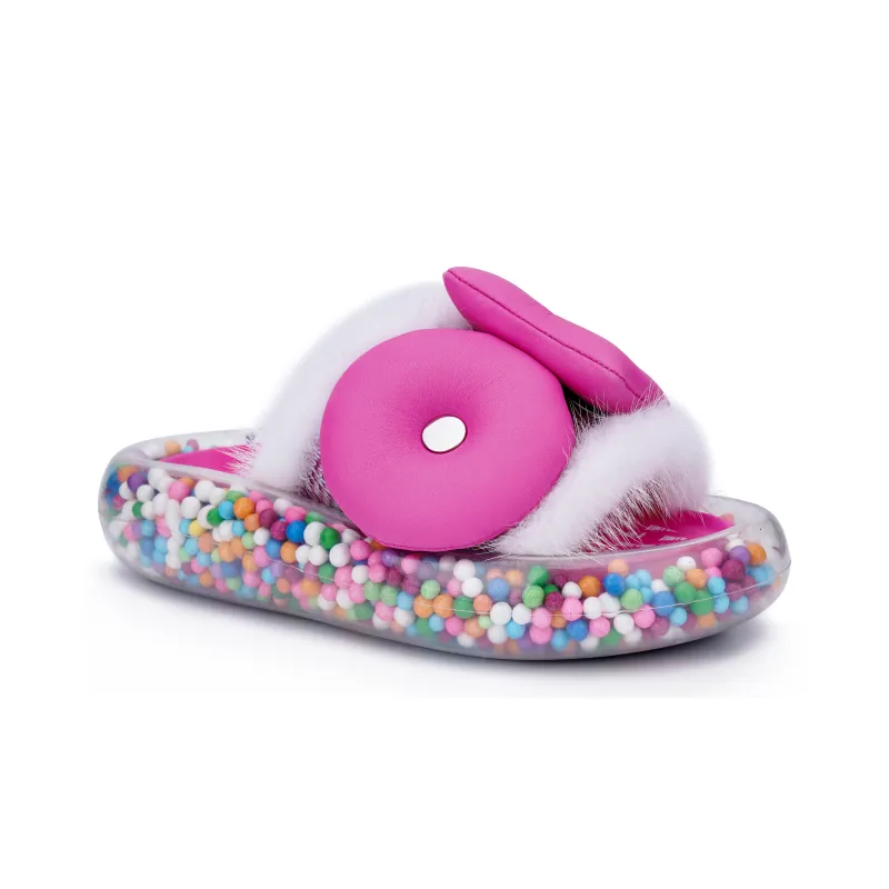 VINYVIOLA Slide Slippers Women's-9