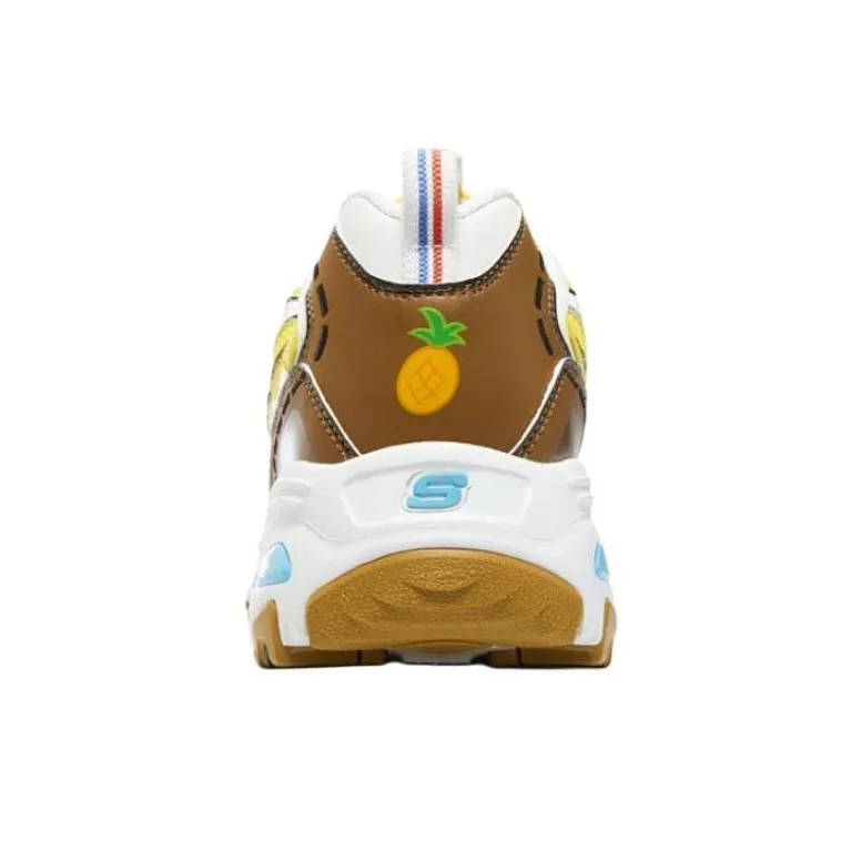 Skechers Spongebob X D'Lites 'Yellow Brown' Women's-3
