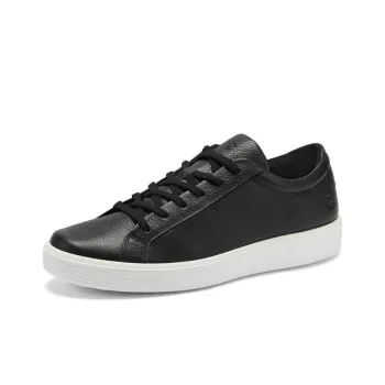 Ecco Soft Cool 60th Anniversary Stylish Skateboarding Shoes Men's Black