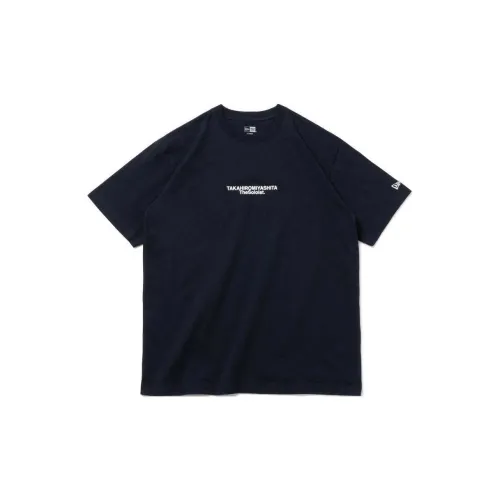 New Era Takahiromiyashita The Soloist Collection T-Shirts Unisex Marine Blue