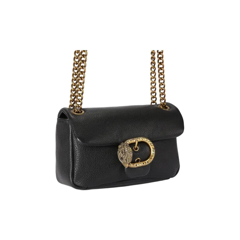 Kurt Geiger London Leather Crossbody Bag Shoulder Bag Small Size Women's Black-1