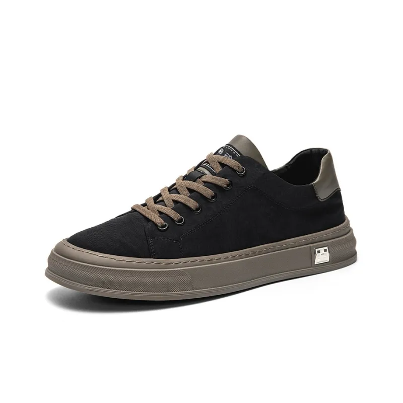 Locke Skateboard Shoes Unisex Low Top Black/Gray-1
