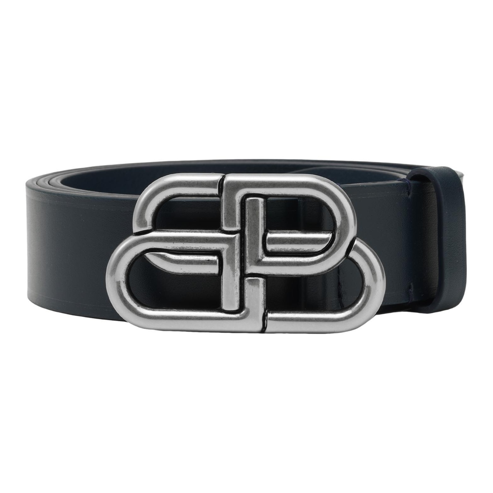 BALENCIAGA 3.5cm Logo-Embellished Leather Belt for Men | MR