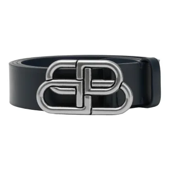 Balenciaga Bb Leather Belt