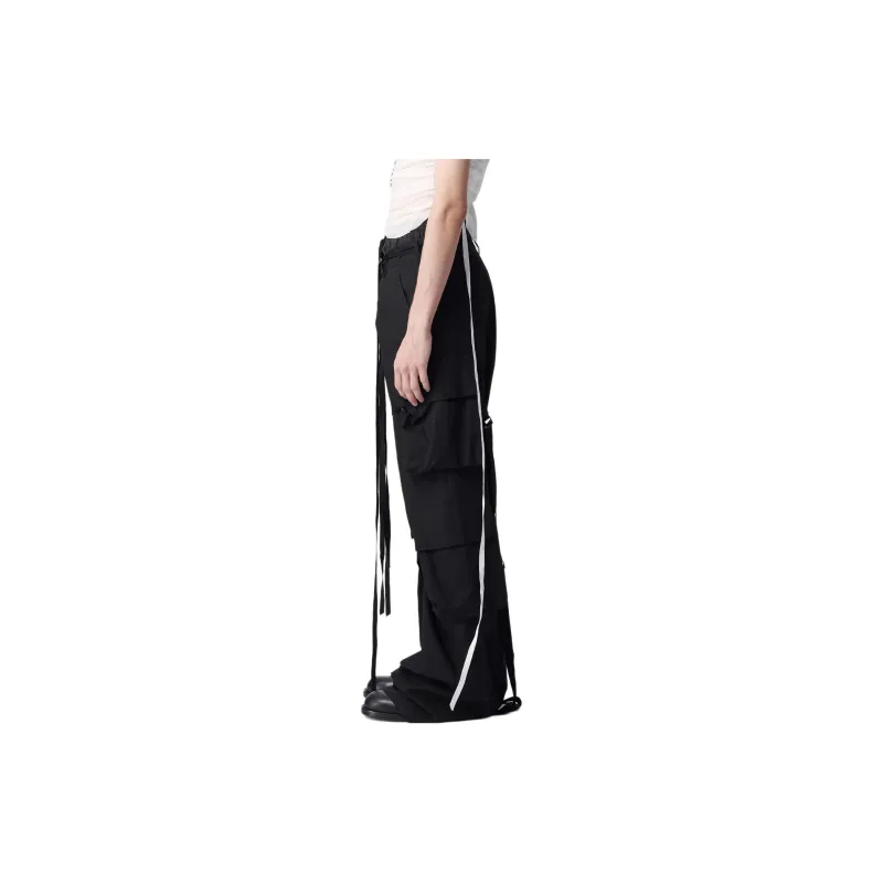 Ann Demeulemeester Florimond Cargo Pants Cargo Pants Men's Black-2