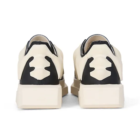 ANCIENT FOSSIL Low Top Trendy Board Shoes Unisex Black White-3