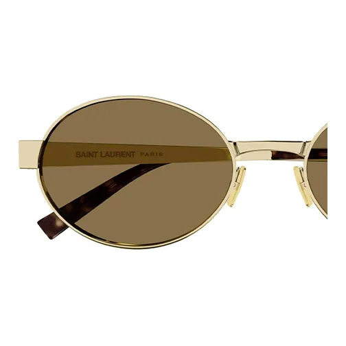 SAINT LAURENT Oval Frame Sunglasses-2