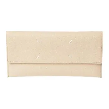 Maison Margiela Leather Wallet Women's Light Umber