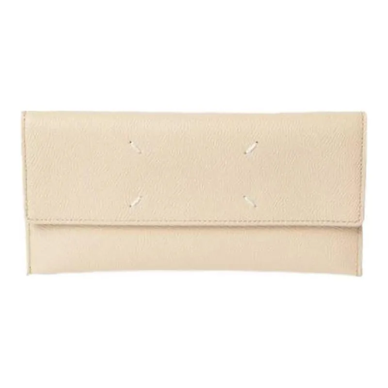 Maison Margiela Leather Wallet Women's Light Umber-0