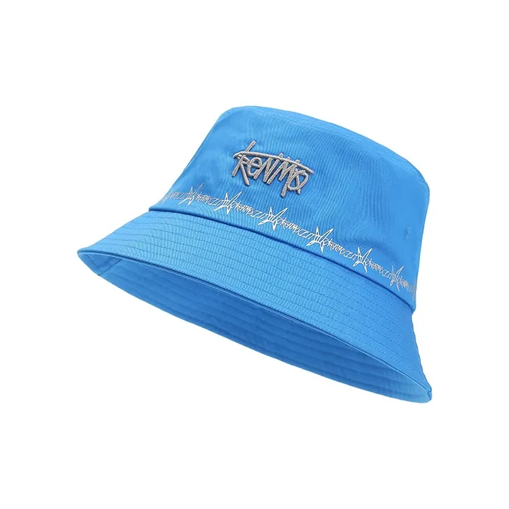 KENMO Cotton Bucket Hats Unisex-11