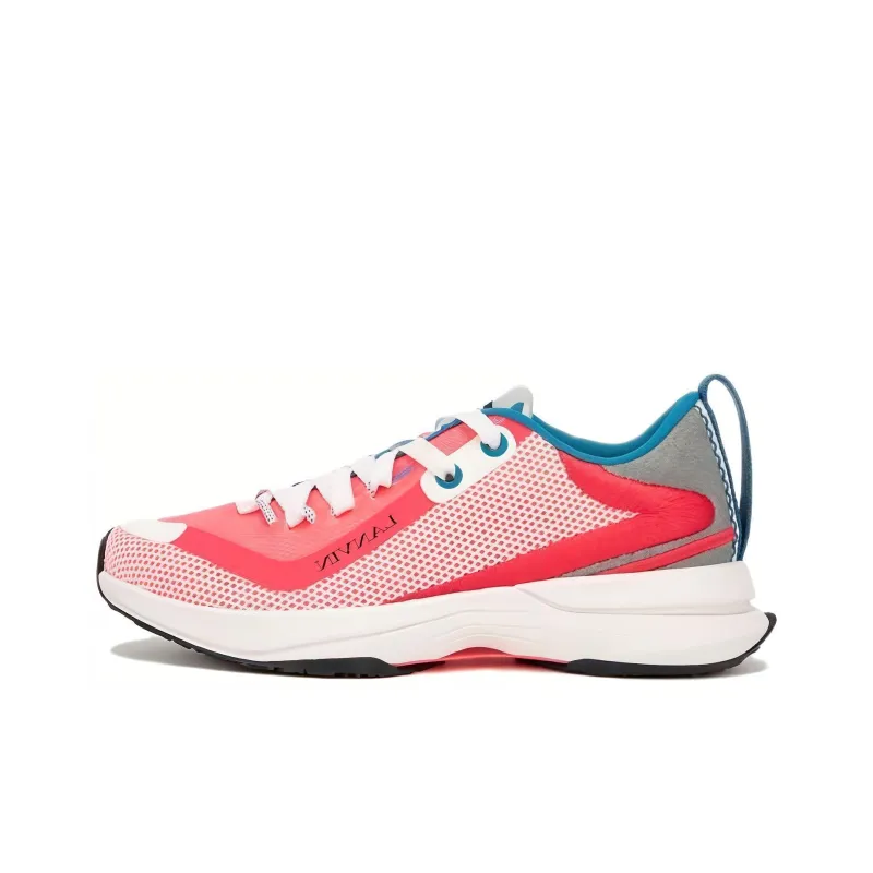 Lanvin L-i Panelled Mesh Sneakers-0