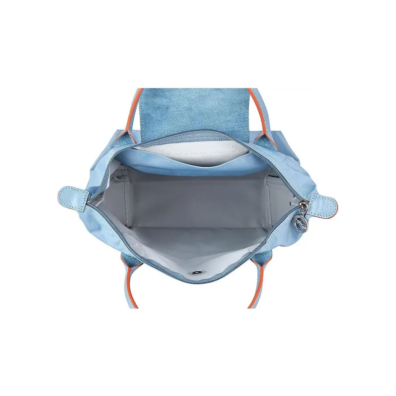 LONGCHAMP Le Pliage Fabric Dumpling Bag Handbag Women's Haze Blue-5