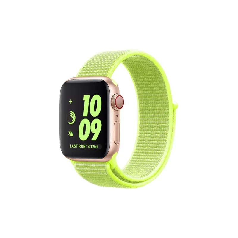 LeYu Apple Compatibility Watch Band Loopback Nylon Material-78