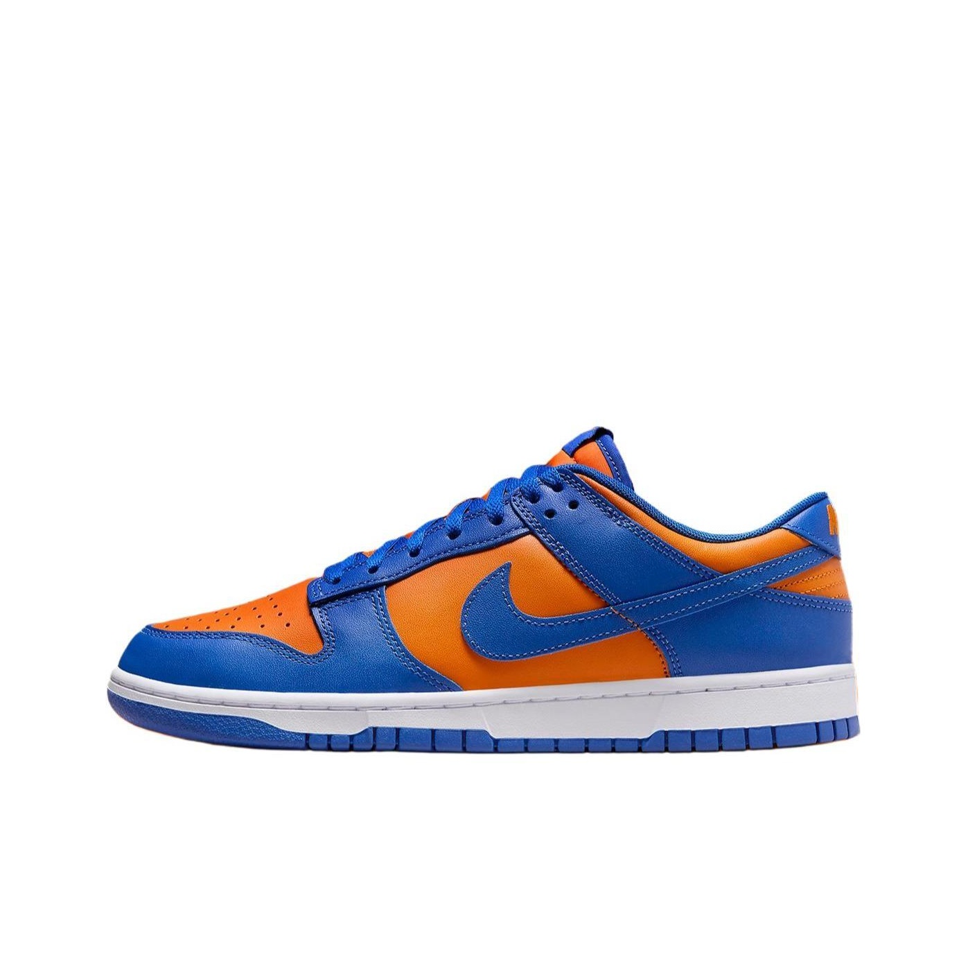 Nike navy blue and orange shoes on sale