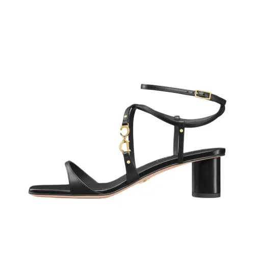 DIOR C'est Dior Strap Sandals 5cm Women's Black