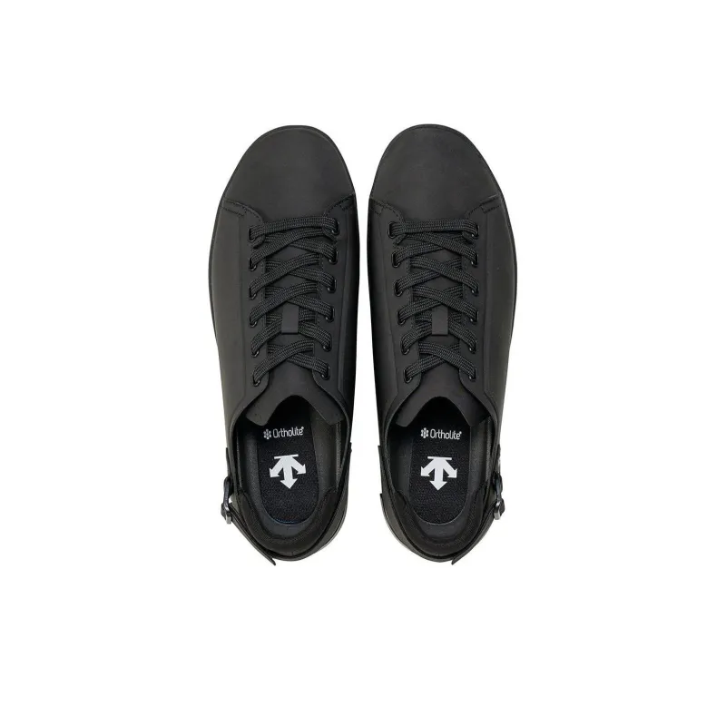 DESCENTE Wayser C 24.1 Cushioning Abrasion Resistant Breathable Low Top Skateboard Shoes Unisex Black-3