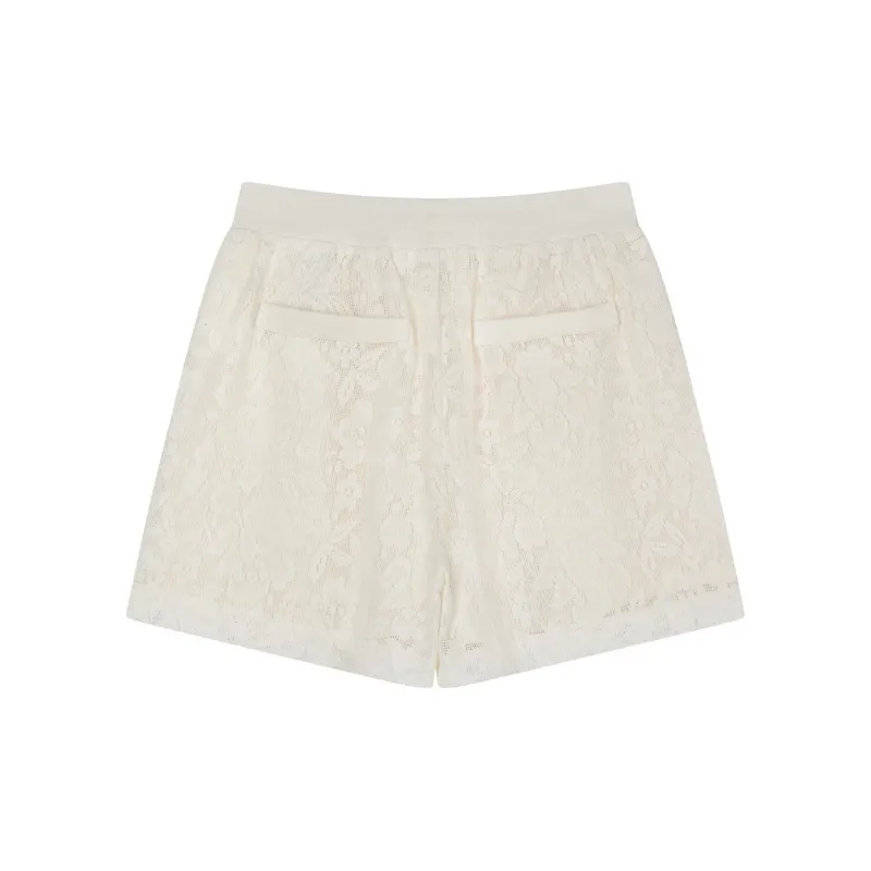 Teenie Weenie Casual Shorts Women's Ivory-1