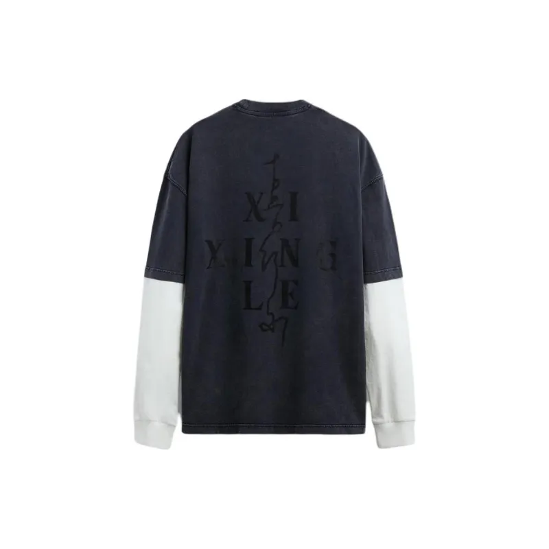 ZARA x XI XING LE T-Shirt Men's Black-1
