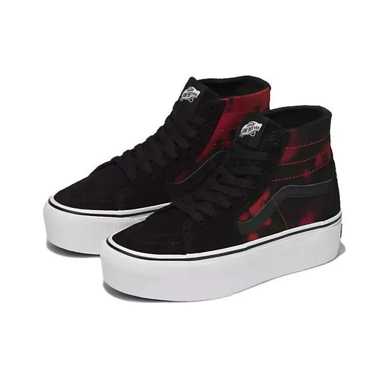Sk8 Vans Hi Tapered Stackform 'Glow In The Dark Skull Print'-3
