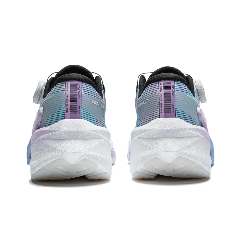 LiNing Furious Rider 7.0 PRO V2 Breathable And Resilient Low Top Casual Running Shoes Men's Blue Purple-4