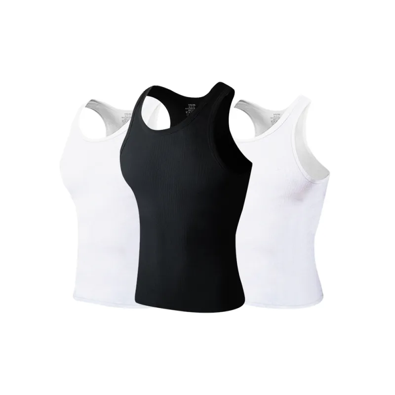 H YXIANG Tank Tops Men's 3 Pack-1