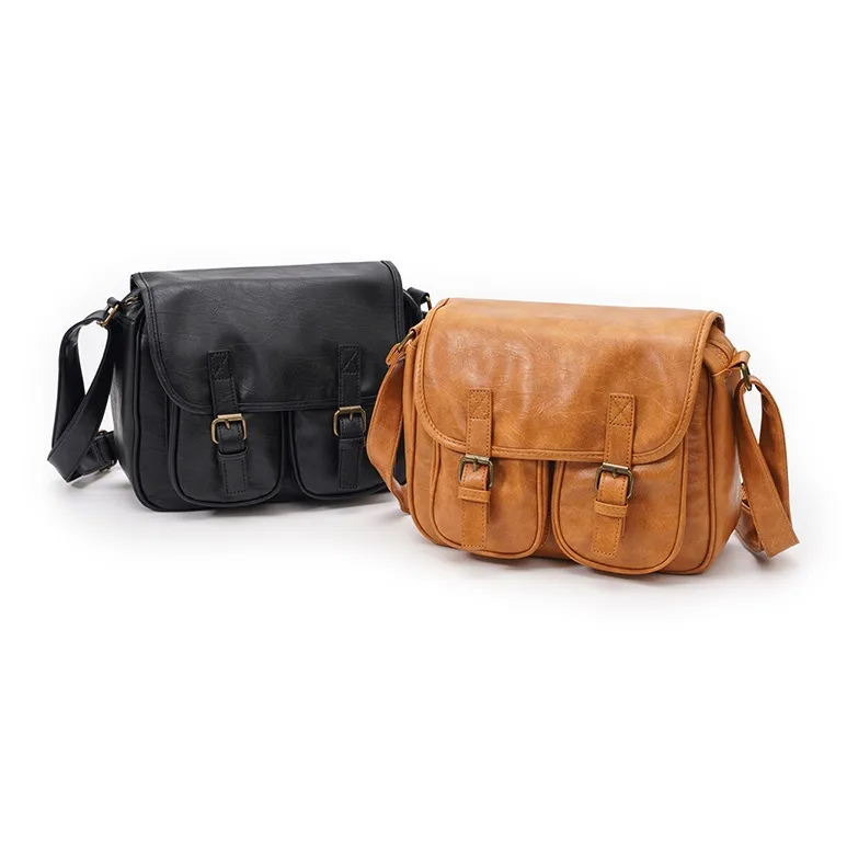 CARTELO PVC Shoulder Bag Crossbody Bag Cycling Crossbody Bag Regular Unisex Black-5