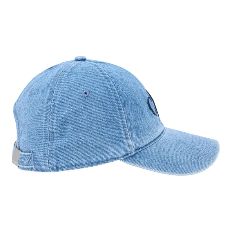 CALVIN KLEIN Cotton Baseball Caps Unisex Blue-2