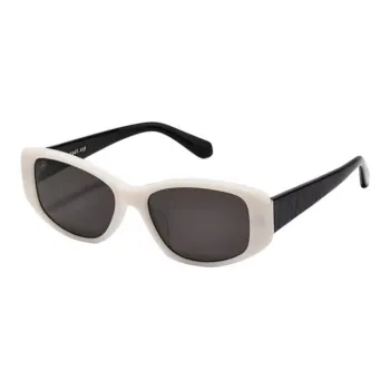 Fakeme Rectangular Sunglasses Unisex White