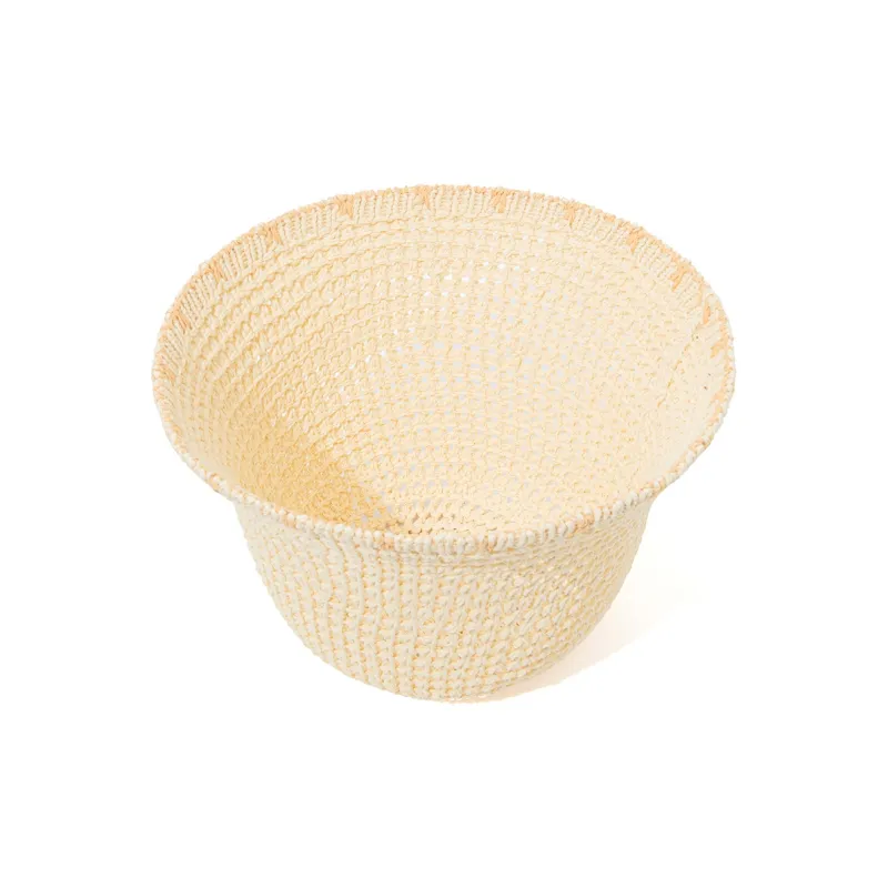 BAIJUAN Straw Woven Polyester Bucket Hats Unisex-2