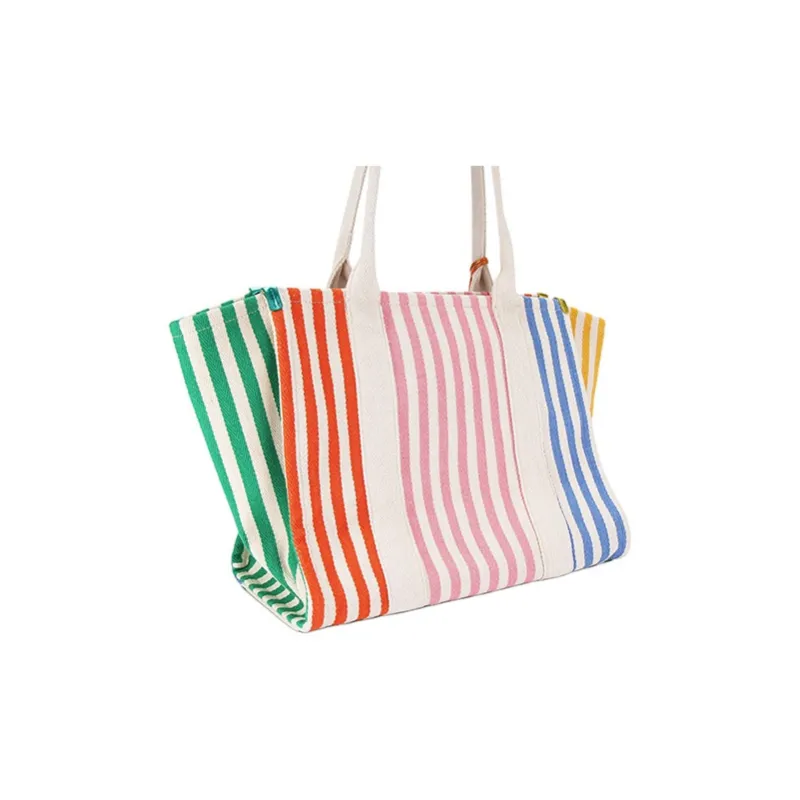 Kurt Geiger London Canvas Canvas Bag Tote Bag Shopping Bag Handbag Large Size Women's Multicolor-2