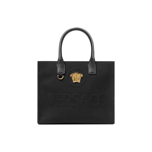 FANSIZHE La Medusa Cotton With Calfskin Neoprene Bag Shopping Bag Shoulder Bag Crossbody Bag Handbag Women's Black