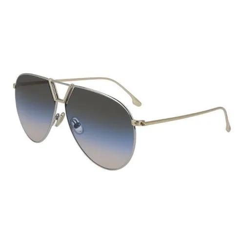 Victoria Beckham Aviator Sunglasses Unisex Silver