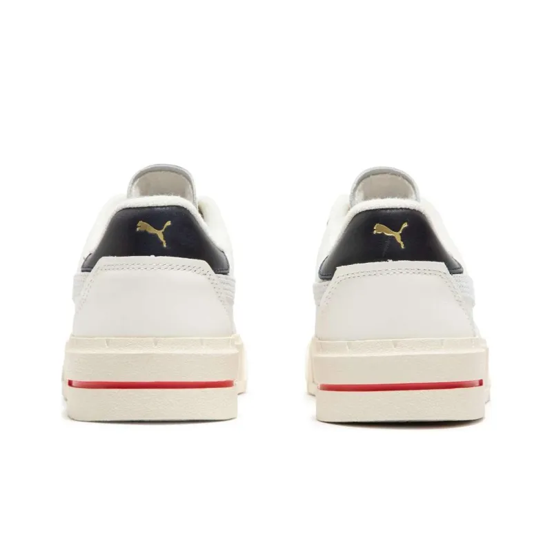 PUMA Cali Court Jeu Anti Slip Wear Resistant Low Top Skateboard Shoes Women's Ecru-3