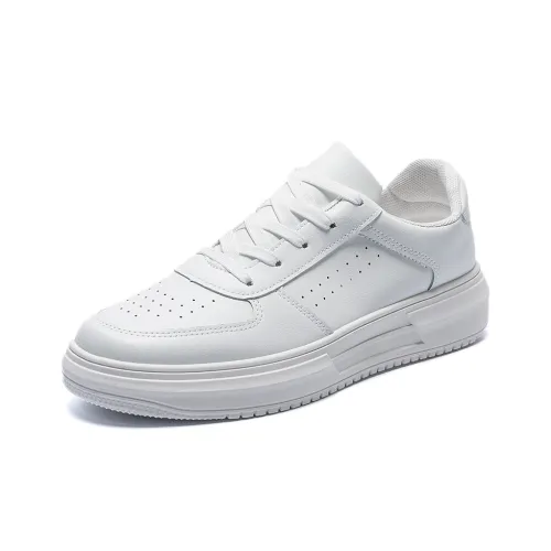 Van Ban Skateboard Shoes Men Low-Top White