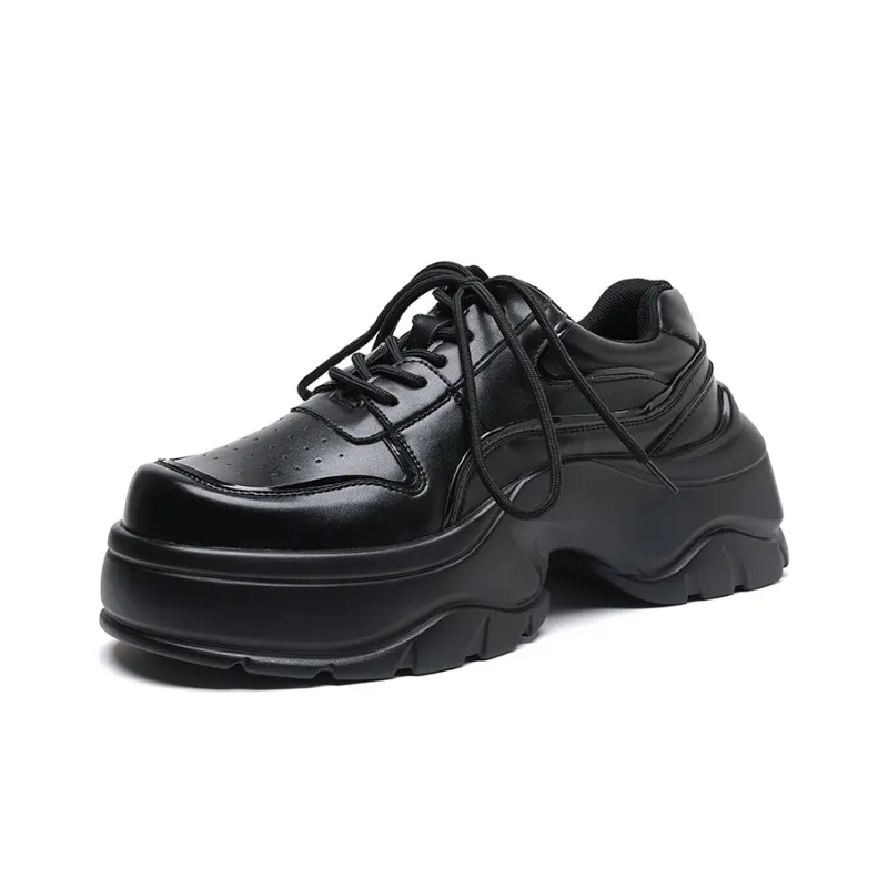 Chi Wolf Casual Shoes Men's Black-1