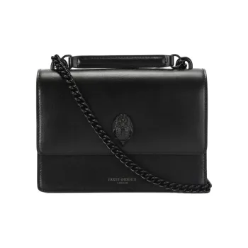 Kurt Geiger London Leather Shoulder Bag Crossbody Bag Women's Black