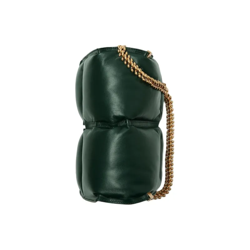 Burberry Lambskin Crossbody Bag Shoulder Bag Women's Vine Color-3