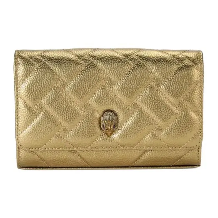 Kurt Geiger London Lambskin Crossbody Bag Shoulder Bag Extra Mini Women's Bronze-0