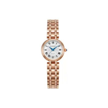 ROSSINI Mechanical Movement Stainless Steel Watchband Watch Women's Watch White Dial R50166