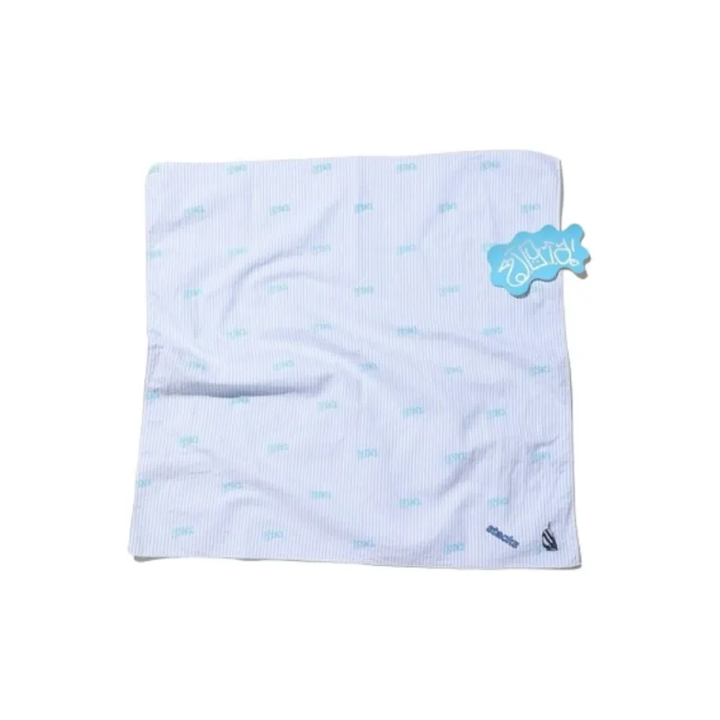 NAUTICA Silk Scarves Men's Blue/Light Blue-3