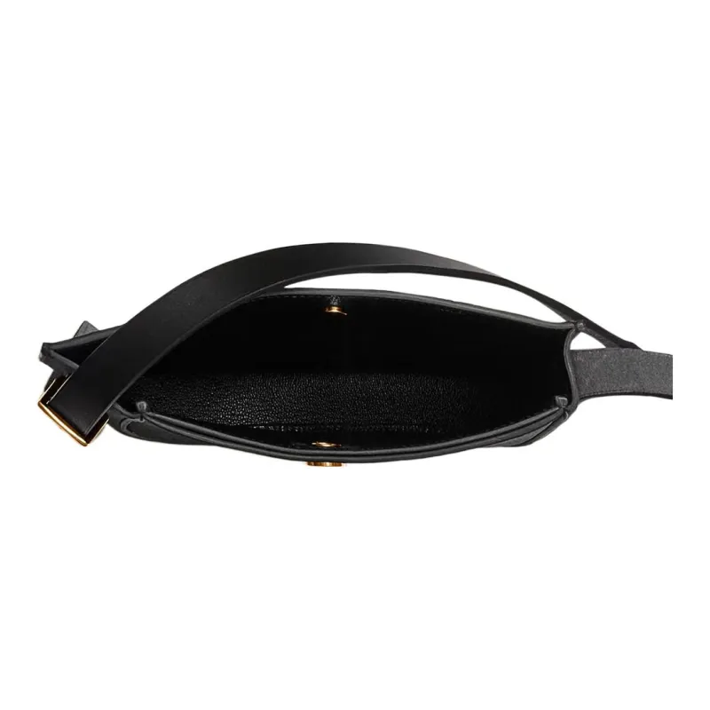 HERMES Perspective Cavaliere Togo Calfskin With Hunter Cow Leather Crossbody Bag Shoulder Bag Regular Unisex Black-2
