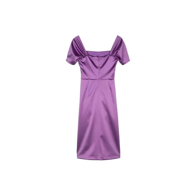 CHIARA BONI La Petite Robe SS24 Short-Sleeved Dresses Women's Purple-1
