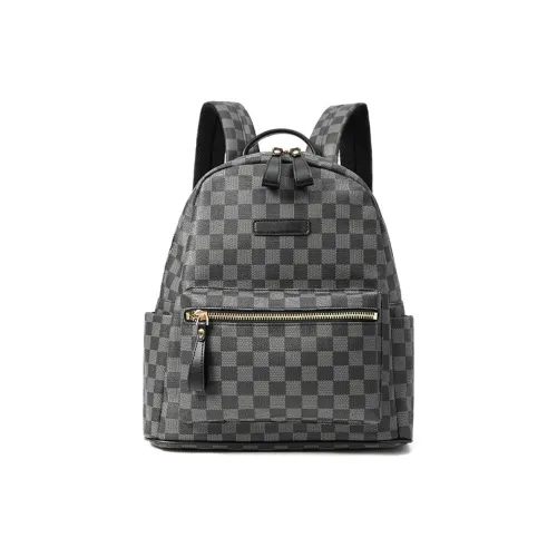 CARTELO PVC Laptop Backpack Regular Unisex Black
